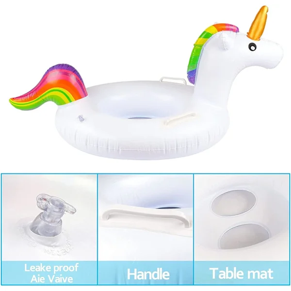 *Fortykke Baby Svømme Ring Sæde Ring Håndtag Baby Rund Sæde Ring*