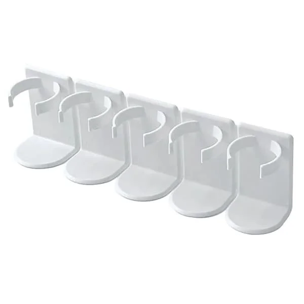 Wall Mounted Spice Jar Holder Adjustable Spice Rack Organizer For Kitchen Bathroom Living Room 1