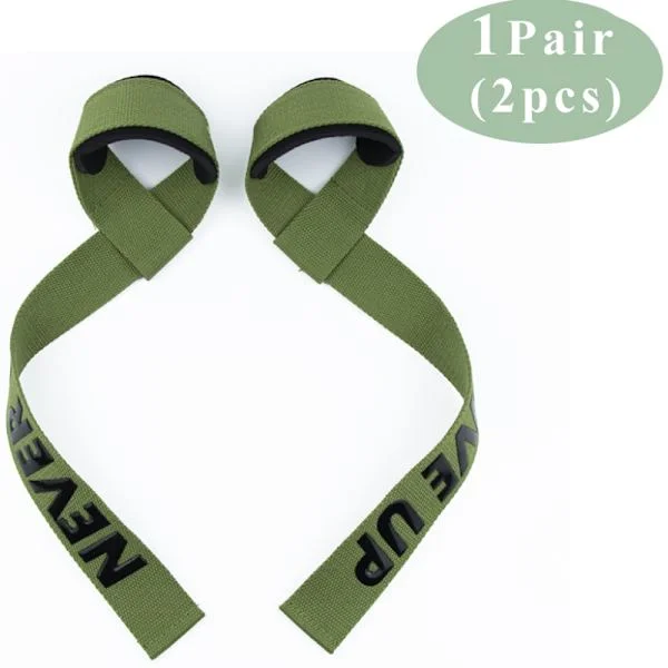 Gym Lifting Straps Marklyft Fitness Handskar Vikt