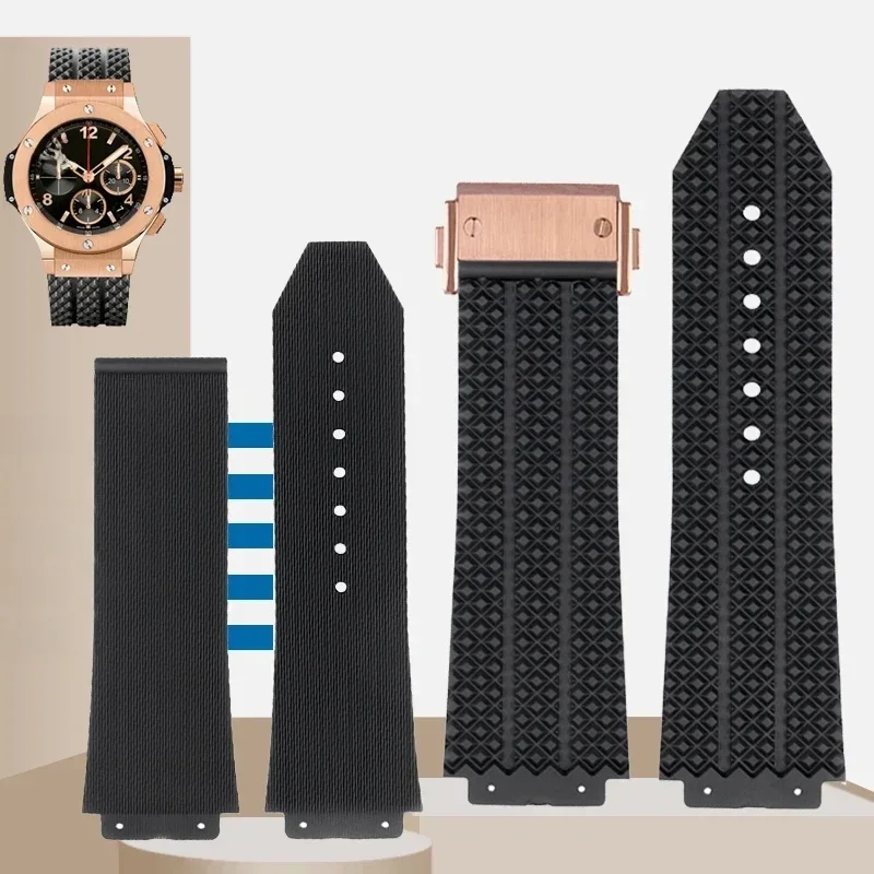 AliExpress - Armband für HUBLOT BIG BANG Silikon 26*19mm Wasserdicht herren Uhrenarmband Kette Uhr Zubehör Gummi armband Armband
