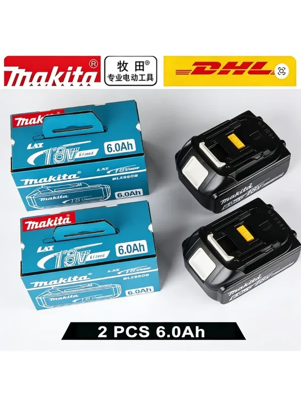 AliExpress - Makita-Akku, wiederaufladbarer 18V6,0Ah Lithium-Akku, Makita 18V BL1840, BL1830, BL1850, BL1850B Original-Makita-Werkzeugakku