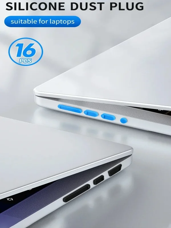 AliExpress - Silikon USB Typ C Laptop Interface Staub Protektoren Universal Notebook Anti Staub Stecker Für Laptop Zubehör Anti-Staub Kappen set