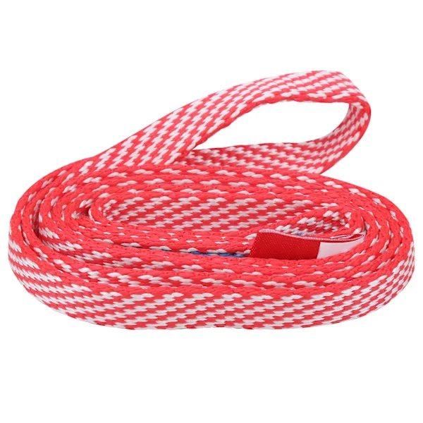 Ulkona kiipeilyvaljaat 60CM erittäin kestävä polyeteenikuitu 22KN punainen