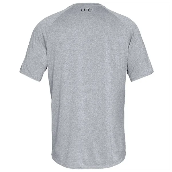 Under Armour Tech T-Shirt för män XXL Ljus Stål Heather/Svart