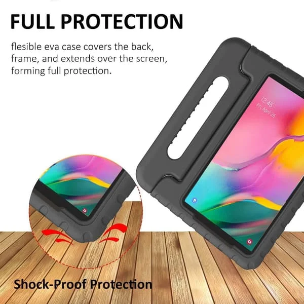 Fodral för Samsung Galaxy Tab A 8.0 2019, SM-T290/T295, Galaxy Tab A 8.0 Fodral 2019, Stötsäkert Lättviktigt Skyddande Handtag Ställ Barnfodral för 