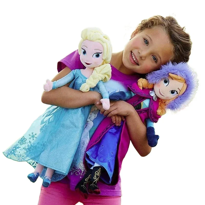 AliExpress - Poupée en peluche Elsa La Reine des Neiges, Princesse Anna, Elsa, Olaf, Jouets en peluche Elsa, Cadeau d'Halloween et d'anniversaire pour