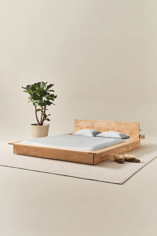 Jotex - Bedframe 180 Cm Grenen Grenen - FUTO - Koop Bedframes bij Jotex