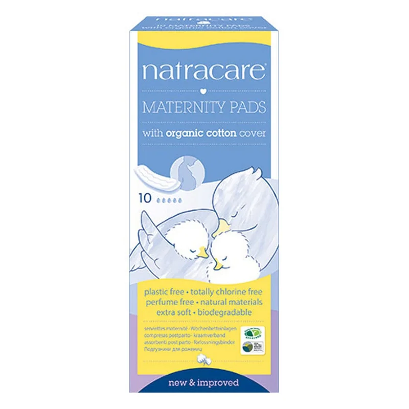 Natracare New mother efterfødselsbind 10 stk., Børn & Forældre, Efterfødsel, Efterfødselsbind