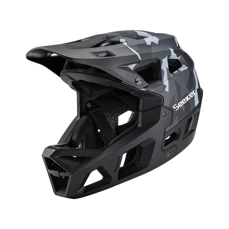 AliExpress - Casque de vélo tout-terrain UMUSEEKER, casque intégral résistant aux chocs, pour adultes, pour le VTT, la descente, protection de 