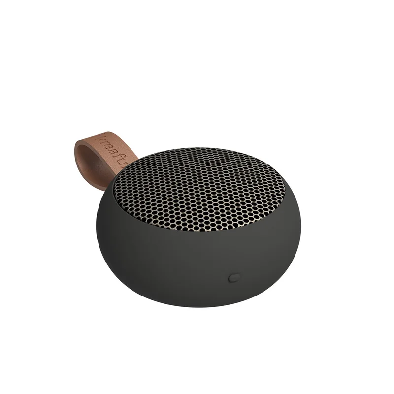 Kreafunk - aGO 2 Transportabel Højtaler - True Trådløs Stereo, Bluetooth 4.0 - støv og vandafvisende Black