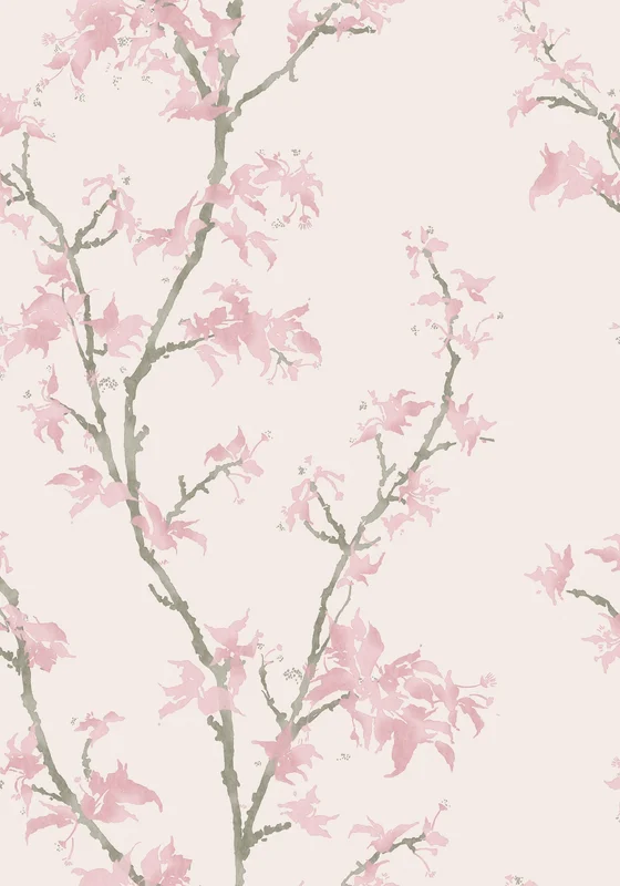 Chinese Branch wallpaper - Cole & Son Sample / Blossom Pink