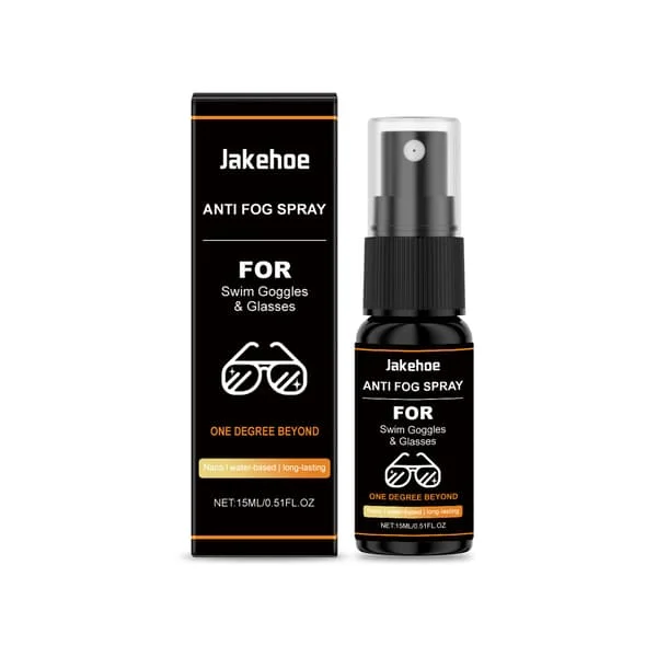Anti-imma spray för glasögon: Rengör och skyddar linser, förhindrar imma, säkerställer klar syn och ger linsvård. Bärbar spray.