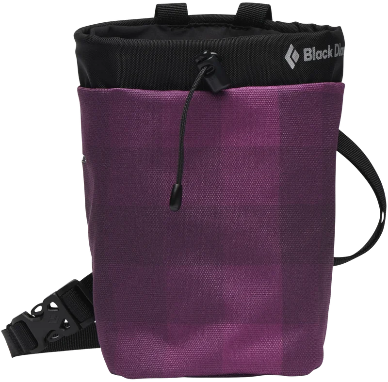 Black Diamond Gym Chalk Bag mankkapussi, Purple Square