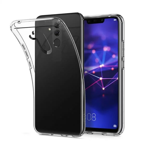 Gjennomsiktig Silikon TPU-deksel for Huawei P20 Lite Gjennomsiktig
