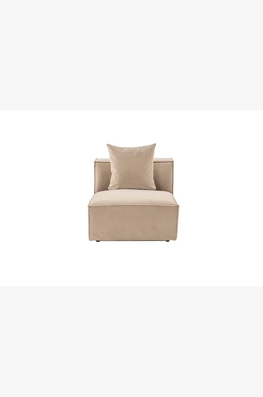 Homitis - Soffa med 1 sittplats-Snezzy - Brun - Modulsoffor - Från Homeroom