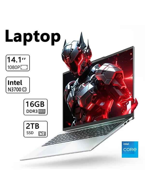AliExpress - LENO Ultra Slim 14,1 Zoll Laptop Intel N3700 16GB 1TB 2TB Gaming-Computer PC Windows 11 Gamer Büro Ultra Slim Notebook 1920*1080