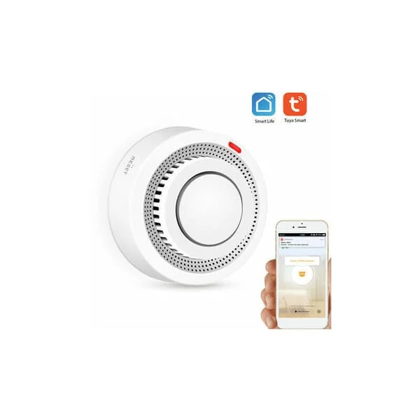 WiFi Røykvarsler Fumee Smart Sensor Alarm Brannalarm Intelligent Trådløs Sikkerhet Spar Tuya App Smart Kontroll Hjem For Kjøkken / Butikk / Hotell / 