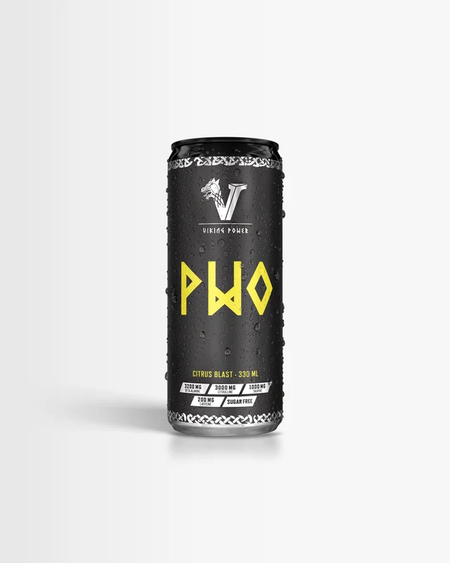 PWO Dyck - 330 ml - Pineapple - Viking Power PWO - Citrullinmalat, Beta-alanin, Koffein, Energidryck