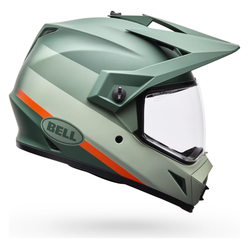 Adventure Helm BELL MX-9 Mips Groen/Oranje M