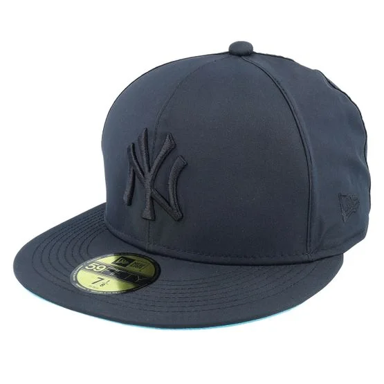 New Era - MLB Schwarz fitted Cap - New York Yankees Gtx 59FIFTY Black Fitted, Schwarz, Größe 7 1/4, Gore-Tex Material