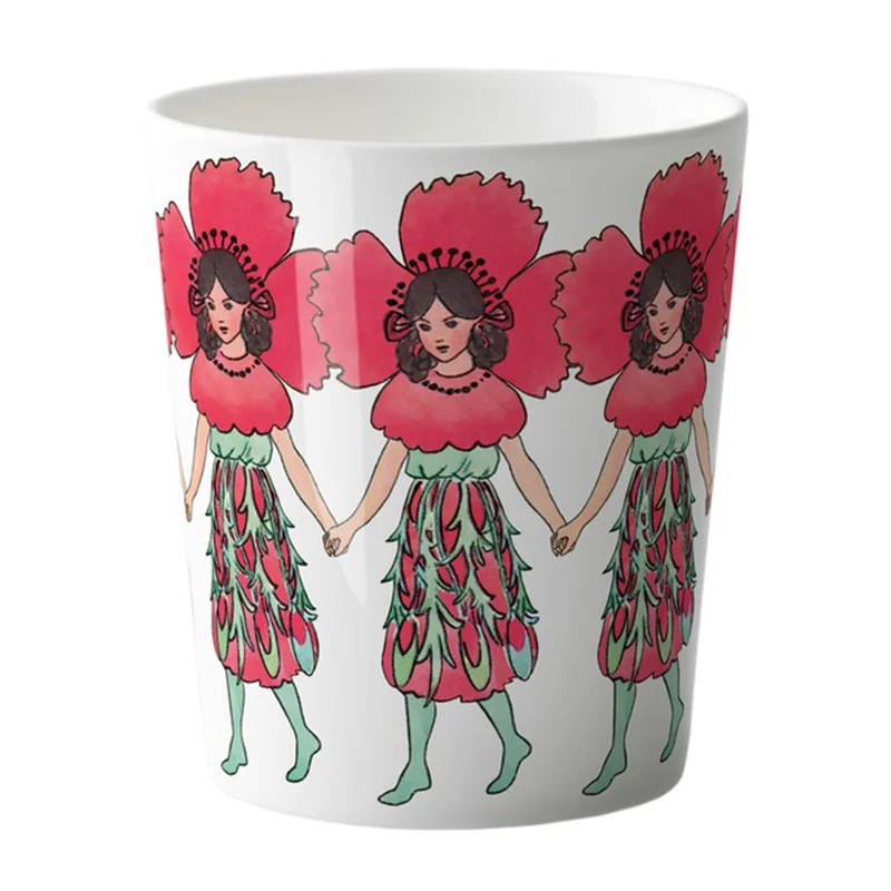 Design house stockholm Elsa Beskow mugg 28 cl, poppy | Dukning & Servering > Muggar & Koppar > Kaffekopp | Bagaren och Kocken