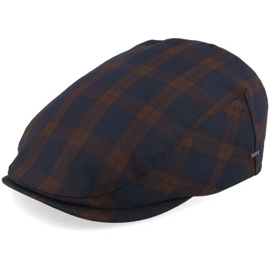 Bailey - Bruin flatcap Cap - Idris Avion Plaid Flat Cap @ Hatstore
