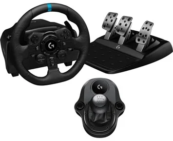Logitech G923 SE Racing Wheel and Shifter Combo for PS5, PS4 and PC - Racingratt, pedaler & växellåda för PS5, PS4 & PC