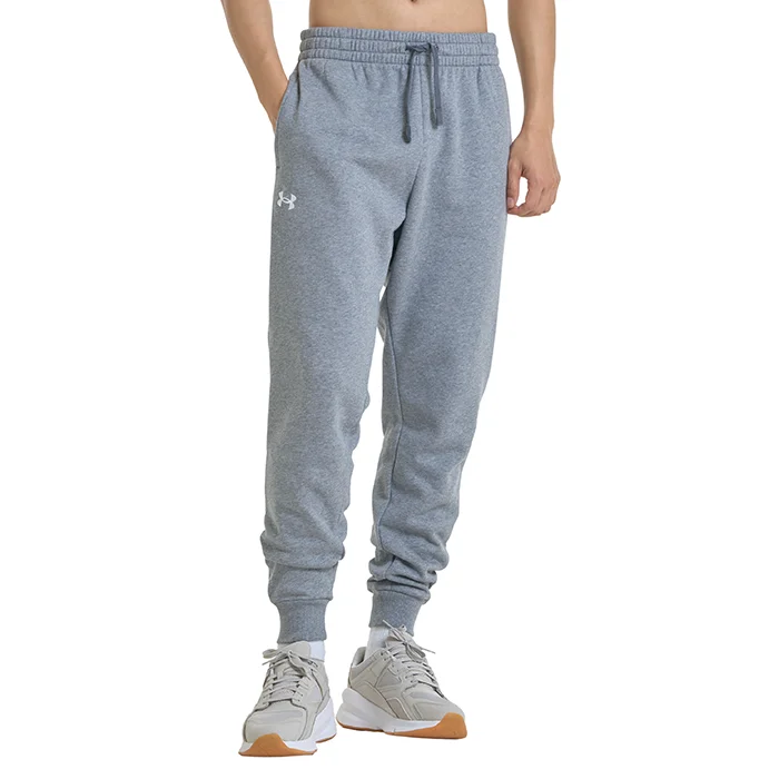 Under Armour UA Rival Fleece Joggers, Castlerock Light Heather