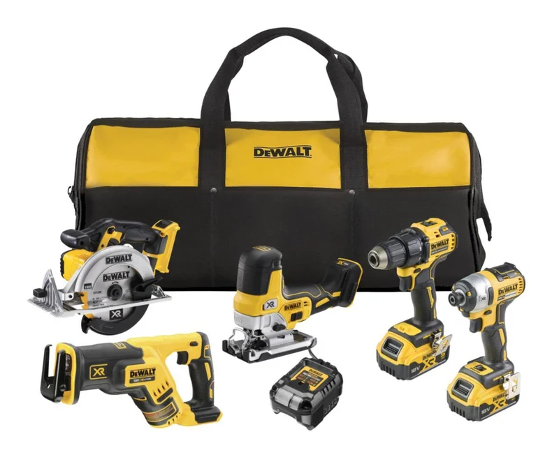 Dewalt DCK501P2 Verktygspaket, Maskiner