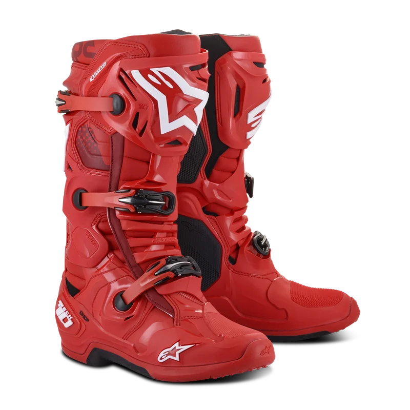 Stivali Cross Alpinestars Tech 10 Rosso 43