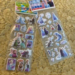 Disney Frost & Prinsessor 3D Klistermärken