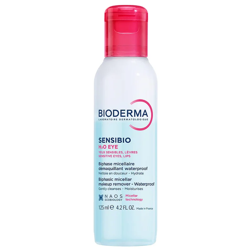 Spar 20% • Køb 2, Bioderma Sensibio H2O Eye 125 ml, Hudpleje, Renseprodukter, Micellar Water