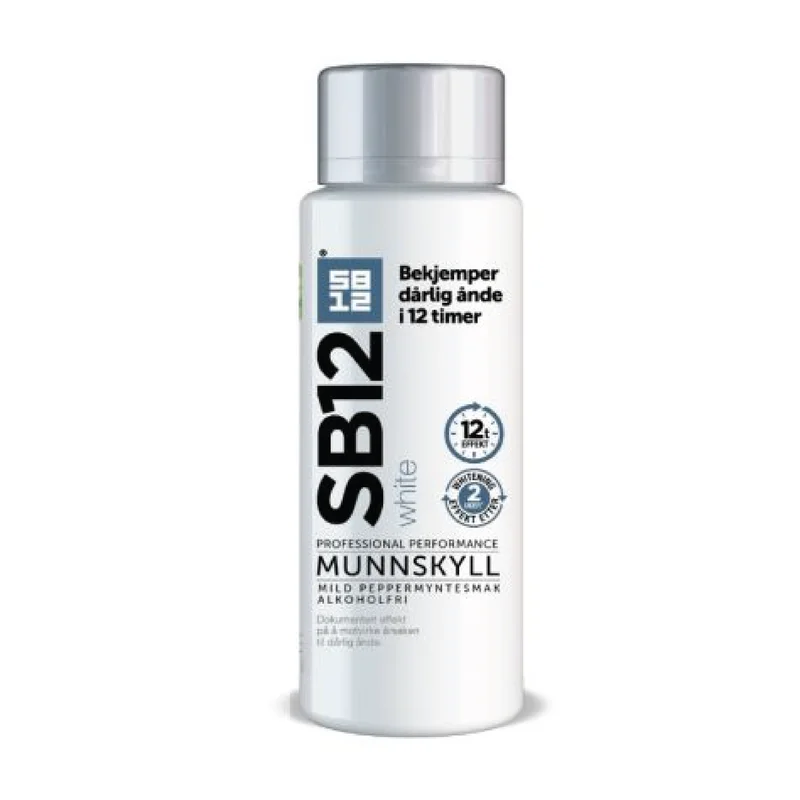 SB12 White Munnskyll, Peppermynte, 500 ml