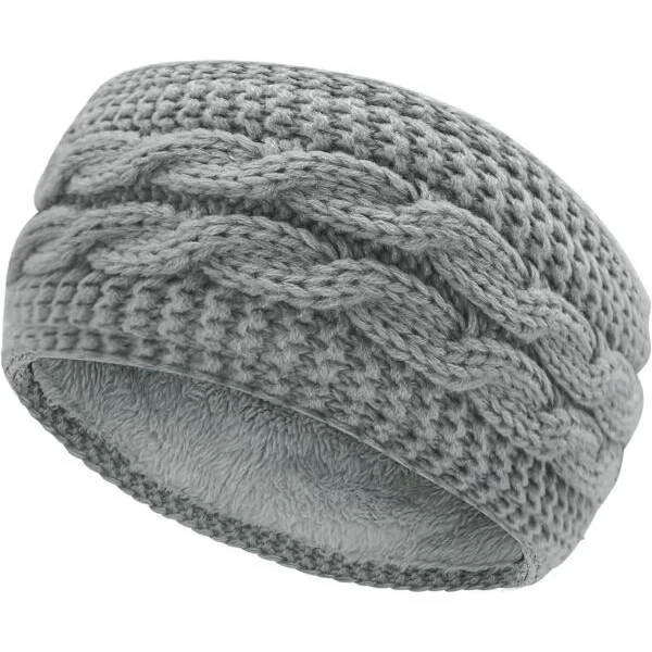 Winter Cable Knitted Headbands, Knitted Thermal Twisted Headbands, Headwear Winter Shopping Skiing Running Outdoor Sports Party