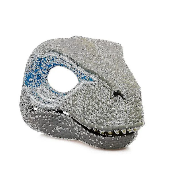 Dinosaurie-huvudbonad, Jurassic World dinosaurieleksaker med öppningsbar rörlig käke, velociraptor-huvudbonad och tyrannosaurus rex-huvudbonad