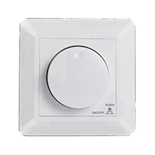 LED-dimmer, infälld dimmer för dimbara LED och halogen, 5-300 W dimmer LED, fasregleringsdimmer