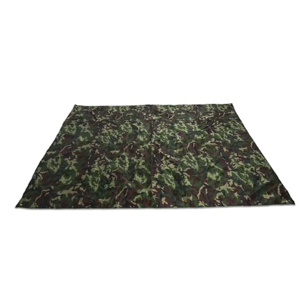 [LLC] Camouflage Outdoor Portable Lightweight Rainproof Mat Rain Tent Tarp Shelter (2*2m)