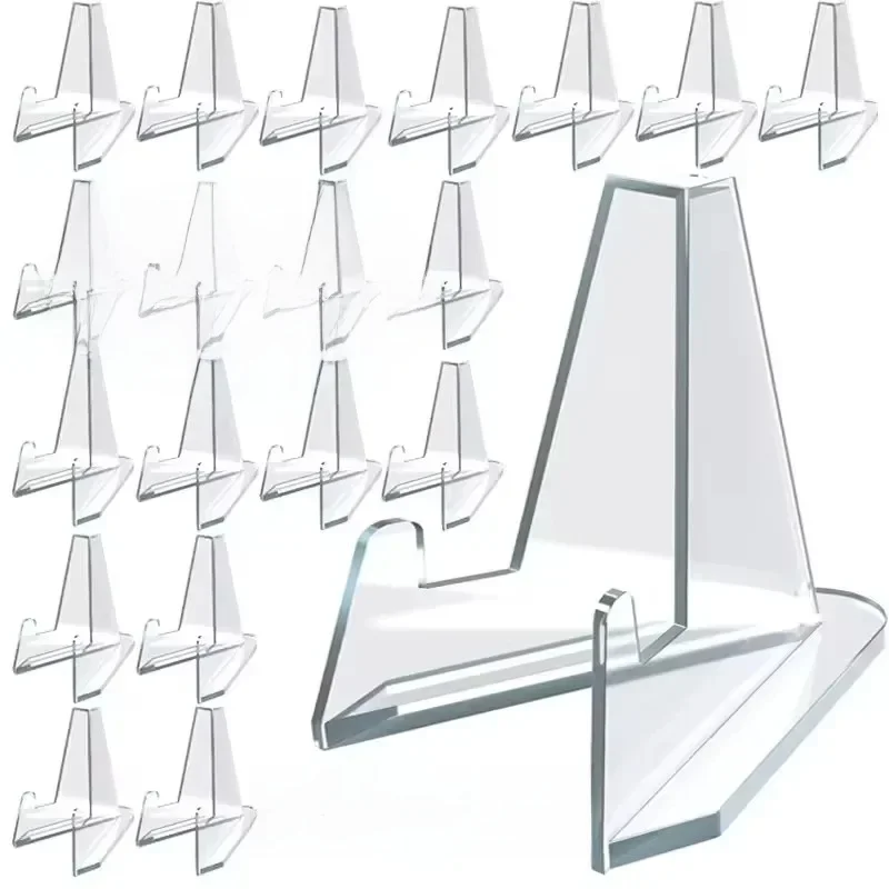 AliExpress - Présentoir de cartes triangulaires, 30 à 1 pièces, Mini porte-Photo en acrylique pour idole, supports pour pièces de monnaie, supports 