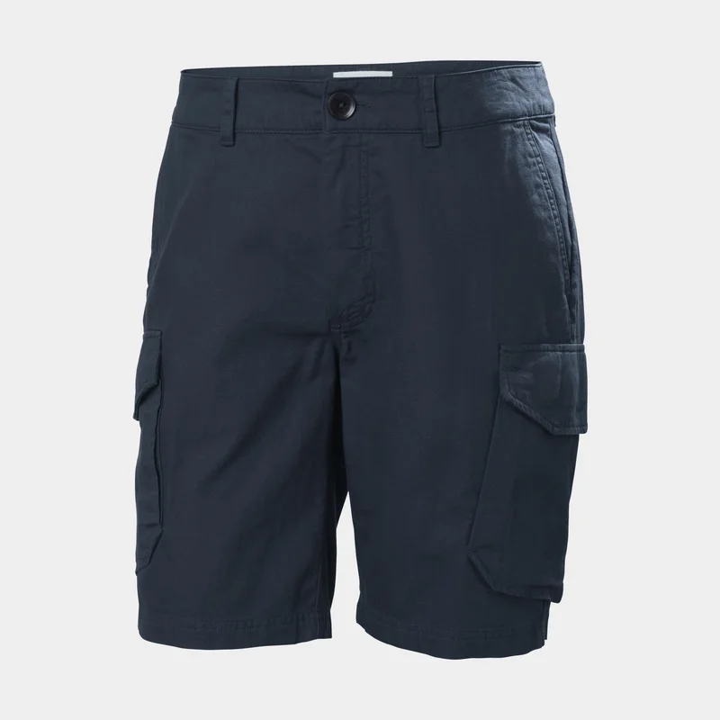 Pantalones cortos de navegación Helly Hansen Dock Cargo Shorts, Navy, hombres, 28"