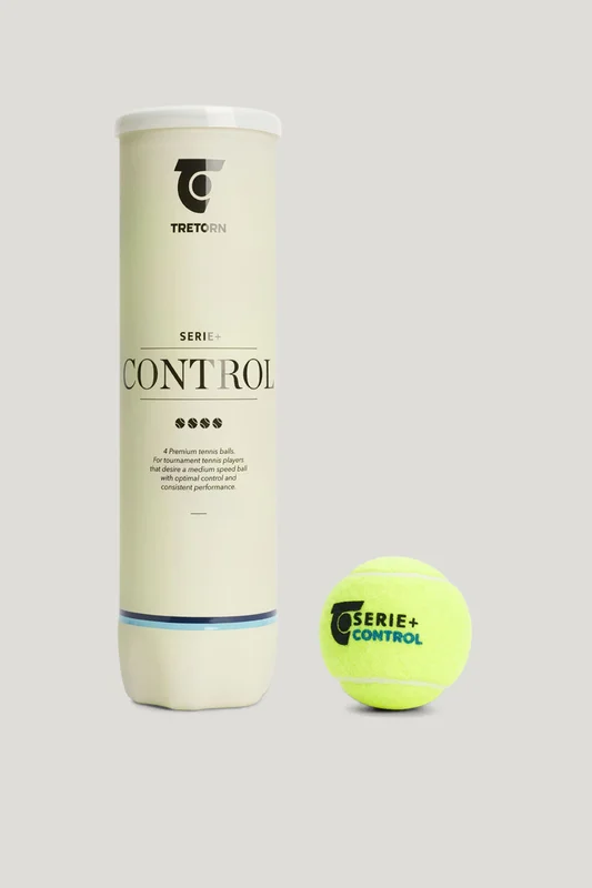 Tretorn Serie+ Control 4 Tube — Tnnisball Dame/Herre — Gul | Yttertøy, Gummistøvler, Jakker & Regntøy for Dame, Herre & Barn