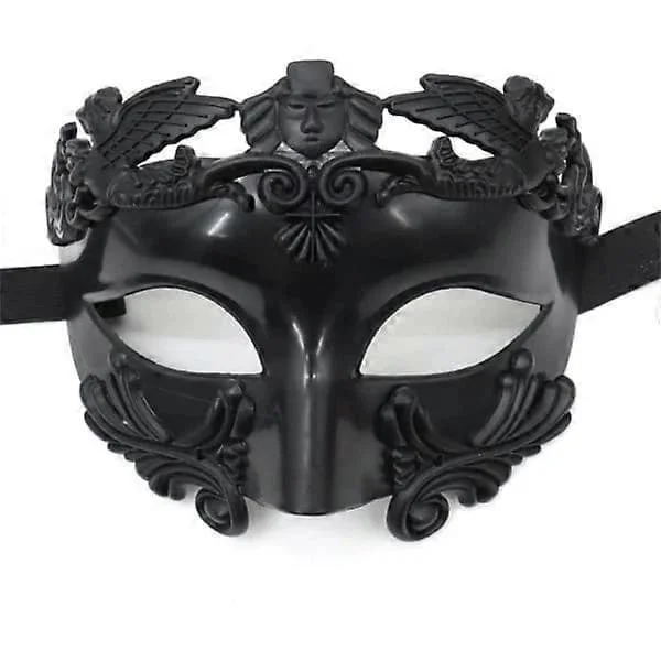Naamiaisnaamio Roomalainen Kreikkalainen Miesten Naamio Venetsialainen Naamio Halloween Joulunaamio Juhliin Mardi Gras Häät Karnevaalit