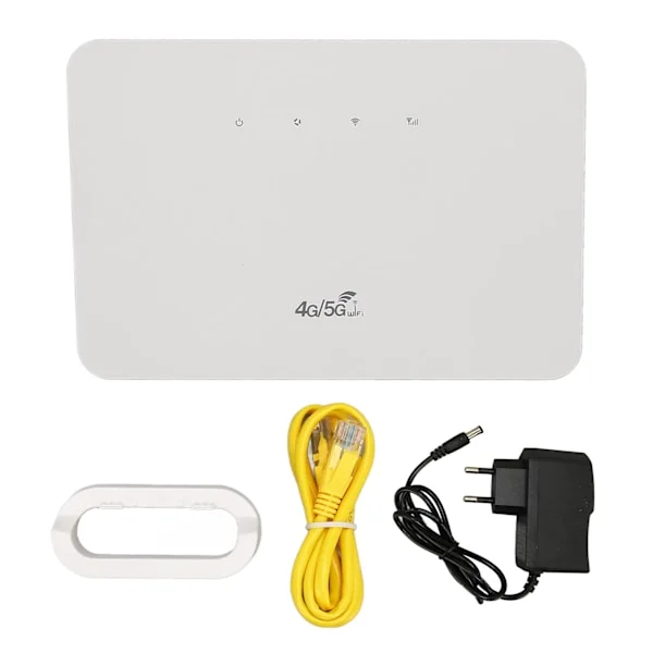 4G LTE-router 150 Mbps trådlös nätverksrouter bärbar WIFI-router SIM-kortplats olåst hotspot-router för resor 100-240V EU-kontakt