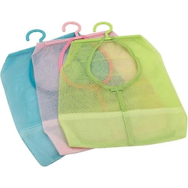 Multifunctional Clothespin Bag, Laundry Shower Basket with Quick Drying Time, Perfect for Kitchen and Bathroom Storage, Includes Rotatable Hanger