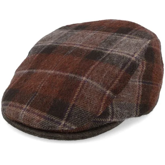 Mayser - Bruin flatcap Cap - Frankie Soft British La Rot-gem. Flat Cap @ Hatstore