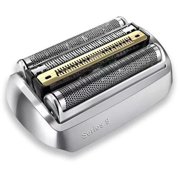 Ersättningshuvud för Series 9 92S elektrisk rakapparat - Kompatibel med alla Braun Series 9 elektriska rakapparaters ersättningshuvuden (92S-Silver)