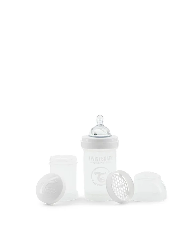 Twistshake Anti-kolik Sutteflaske Hvid 180 ml, Børn & Forældre, Sutteflasker & Tilbehør, Sutteflasker
