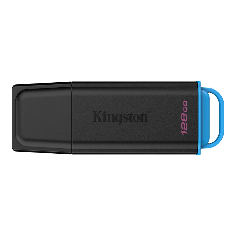 Kingston 128GB Portable USB 3.2 Gen 1 DataTravele - USB-minne 3.2 Gen 1 med 128 GB lagringskapacitet