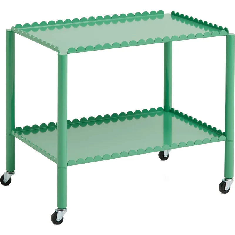 Hay Trolley Low vagn, jade green | Inredning > Möbler och Förvaring > Vagn | Bagaren och Kocken