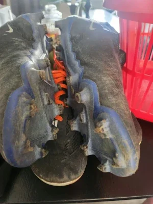 Nike Phantom Vision fotbollsskor svart/blå