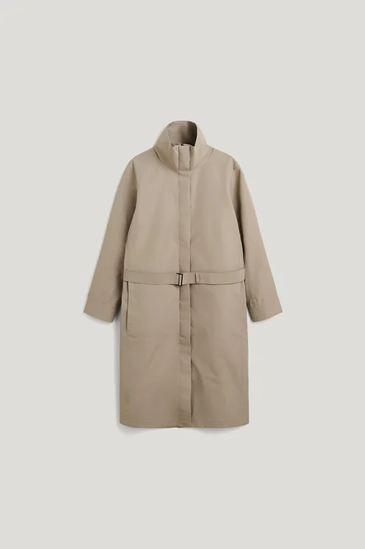 Tretorn Lone Wrap Coat — Wasserdichter Trenchcoat Damen — Braun | Oberbekleidung, Gummistiefel, Jacken & Regenbekleidung für Damen, Herren & Kinder